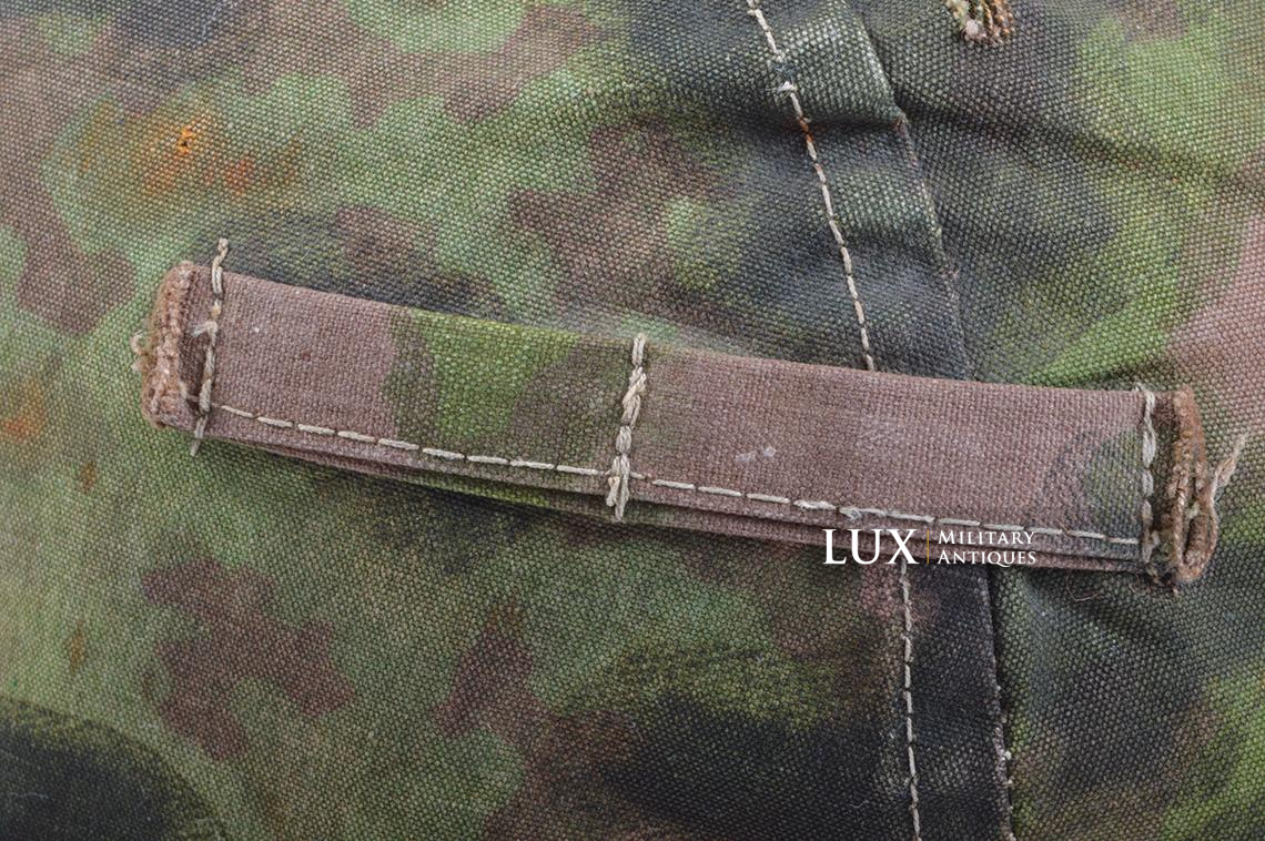 Rare Waffen-SS Combat Helmet Cover in « Blurred Edge » - photo 21
