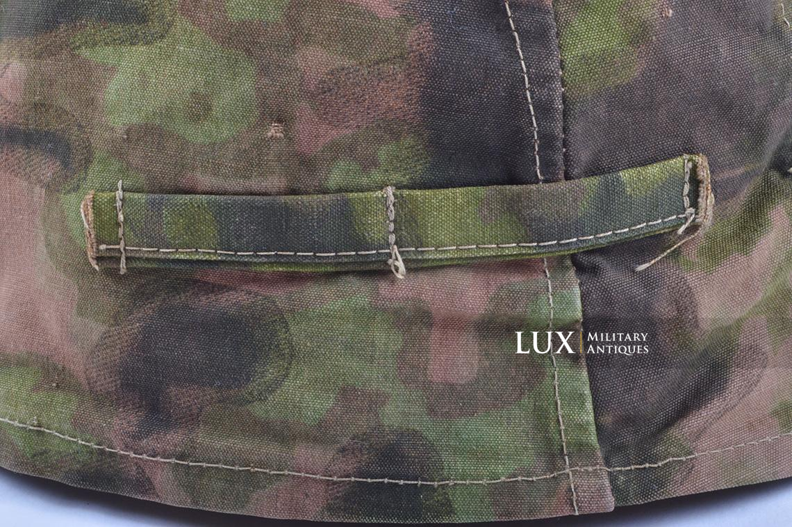 Rare Waffen-SS Combat Helmet Cover in « Blurred Edge » - photo 23