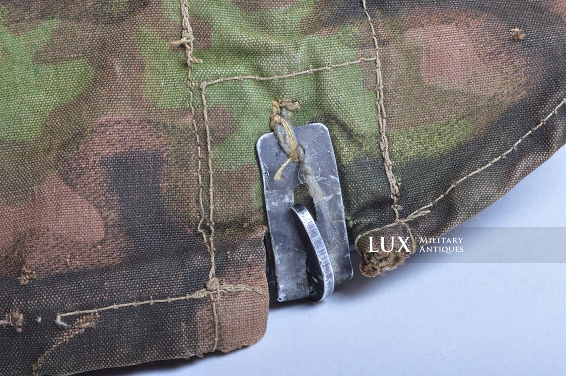 Rare Waffen-SS Combat Helmet Cover in « Blurred Edge » - photo 25