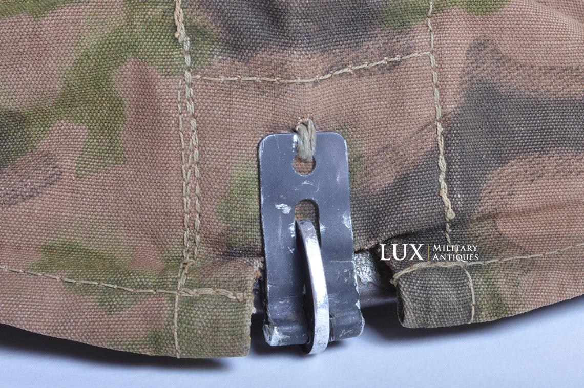 Rare Waffen-SS Combat Helmet Cover in « Blurred Edge » - photo 26
