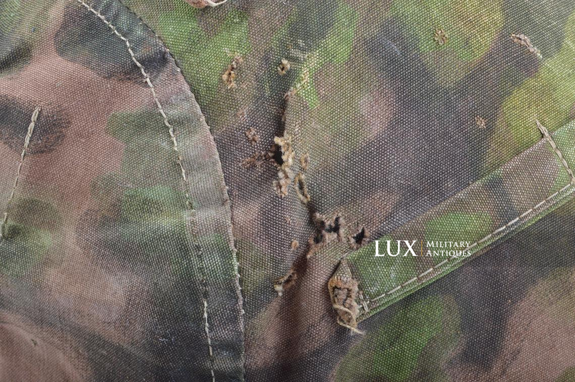 Rare Waffen-SS Combat Helmet Cover in « Blurred Edge » - photo 29