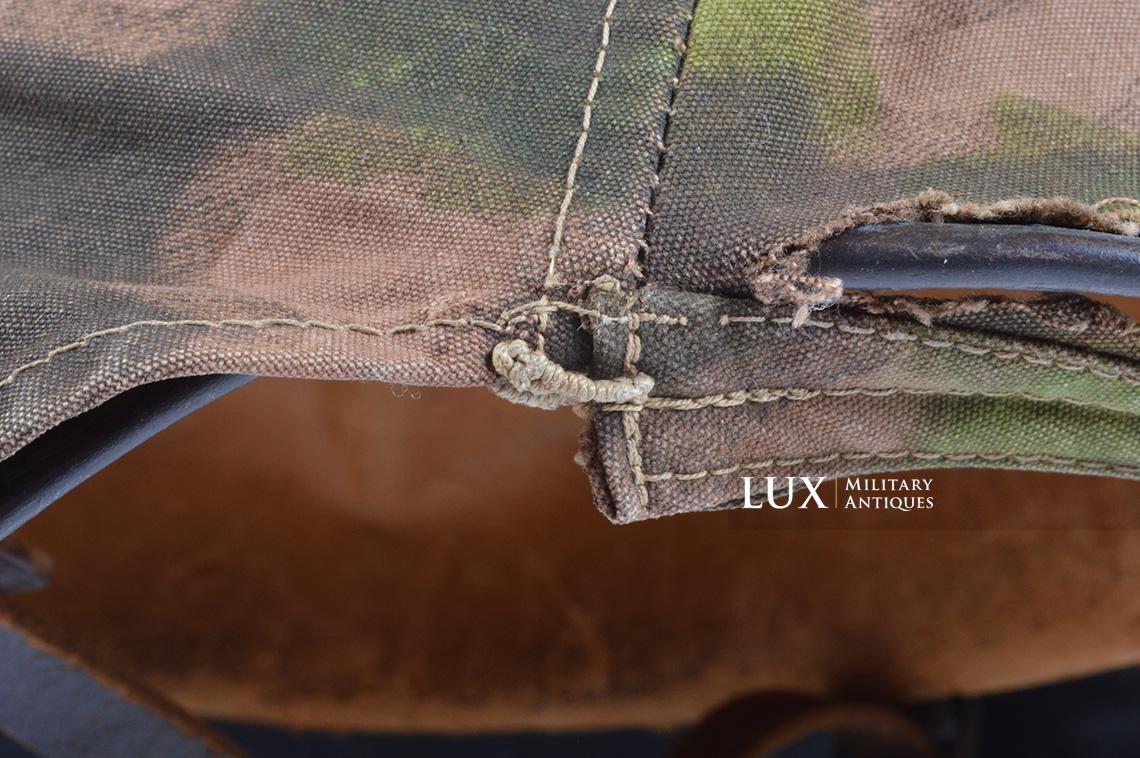 Rare Waffen-SS Combat Helmet Cover in « Blurred Edge » - photo 32