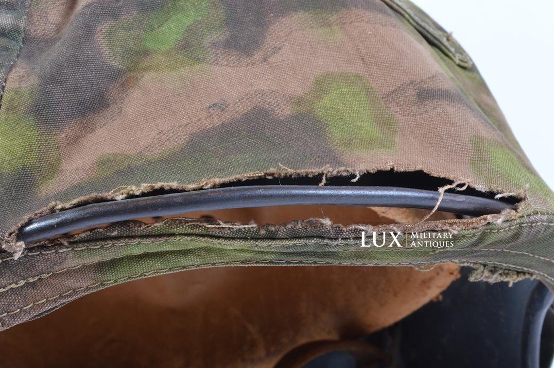 Rare Waffen-SS Combat Helmet Cover in « Blurred Edge » - photo 35