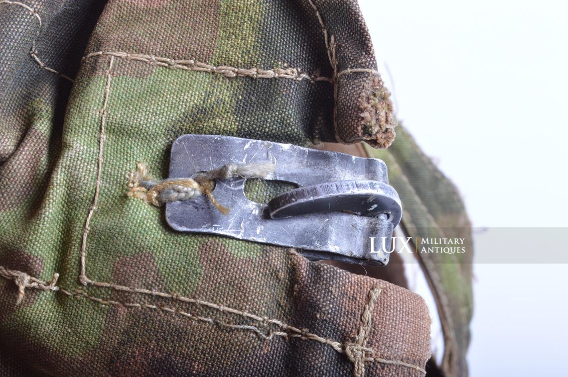 Rare Waffen-SS Combat Helmet Cover in « Blurred Edge » - photo 37
