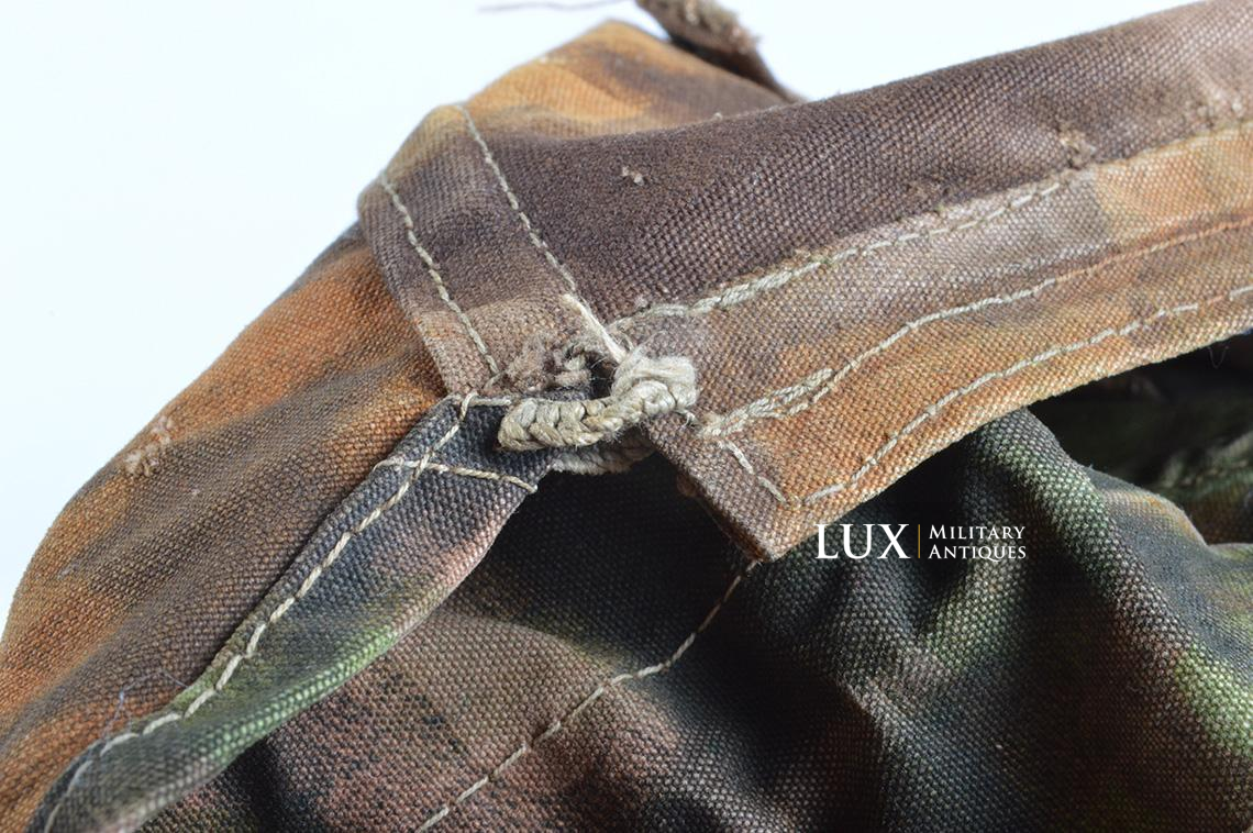 Rare Waffen-SS Combat Helmet Cover in « Blurred Edge » - photo 51