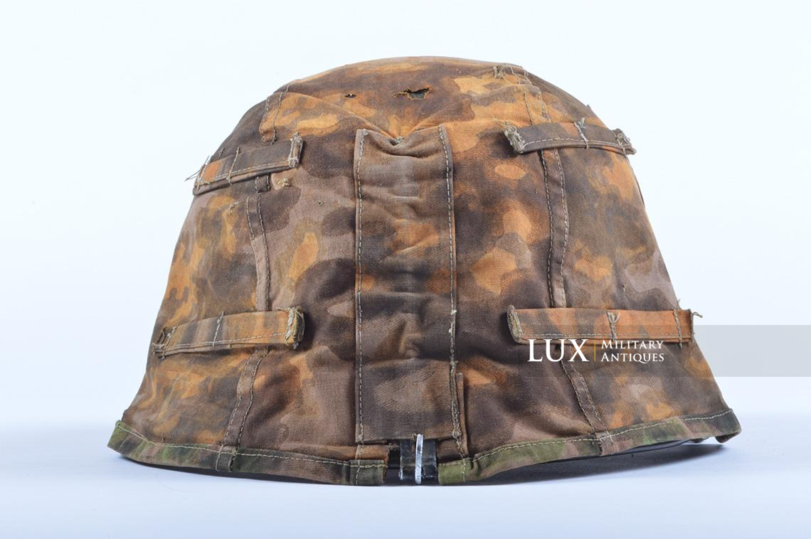 Rare Waffen-SS Combat Helmet Cover in « Blurred Edge » - photo 46