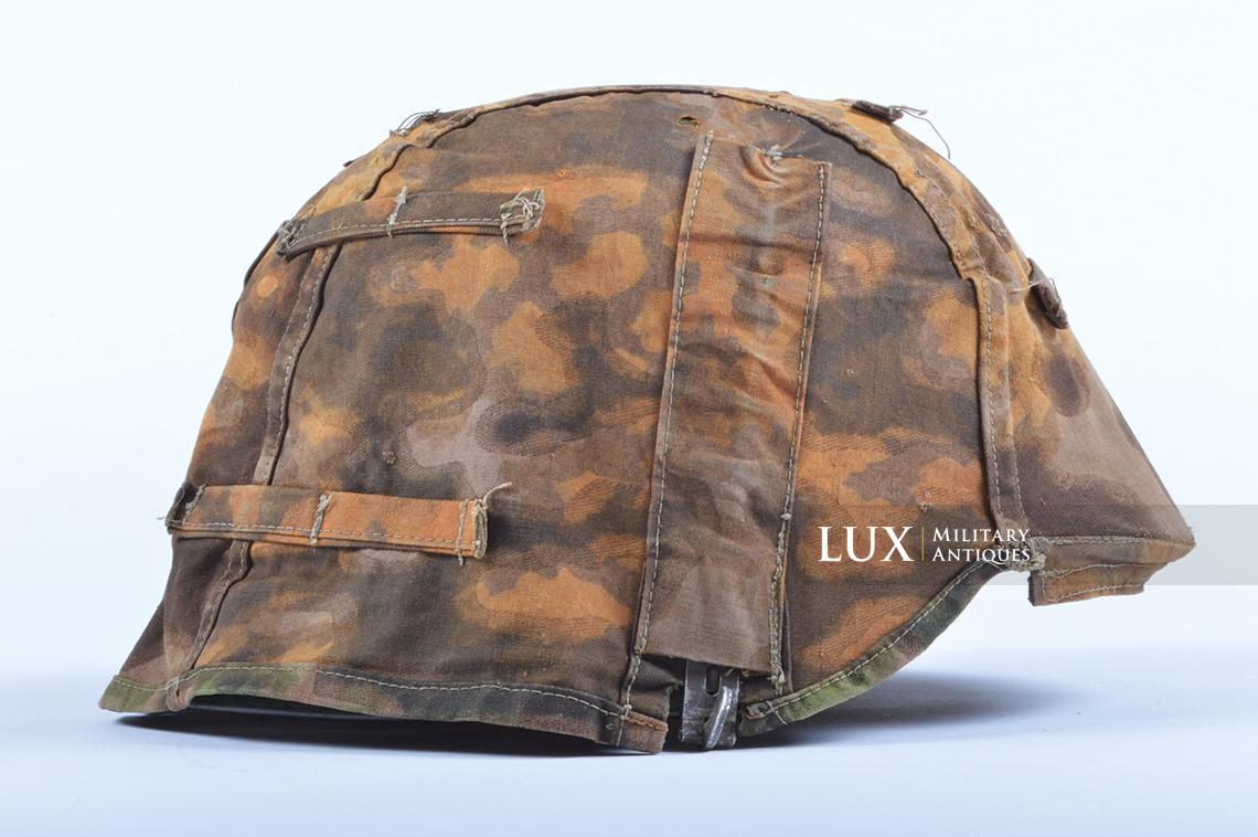 Rare Waffen-SS Combat Helmet Cover in « Blurred Edge » - photo 44