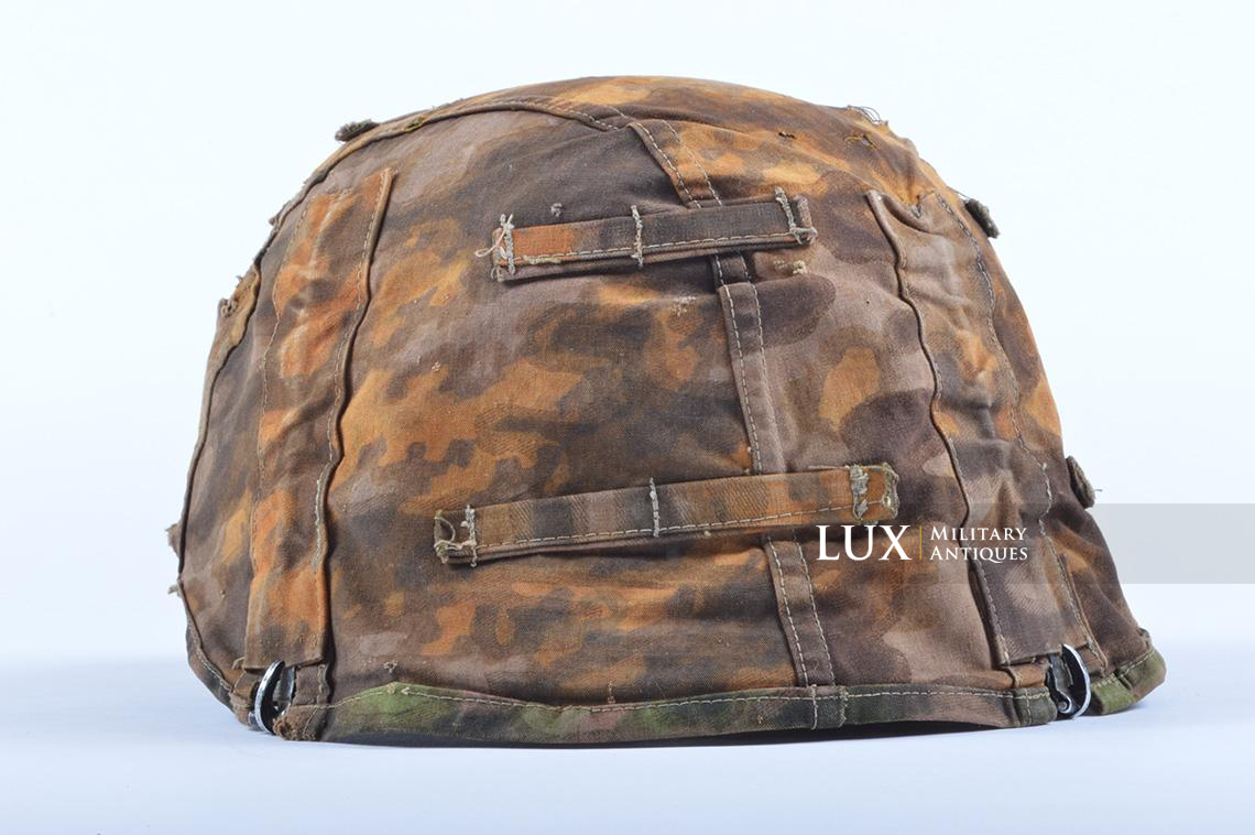Rare Waffen-SS Combat Helmet Cover in « Blurred Edge » - photo 47