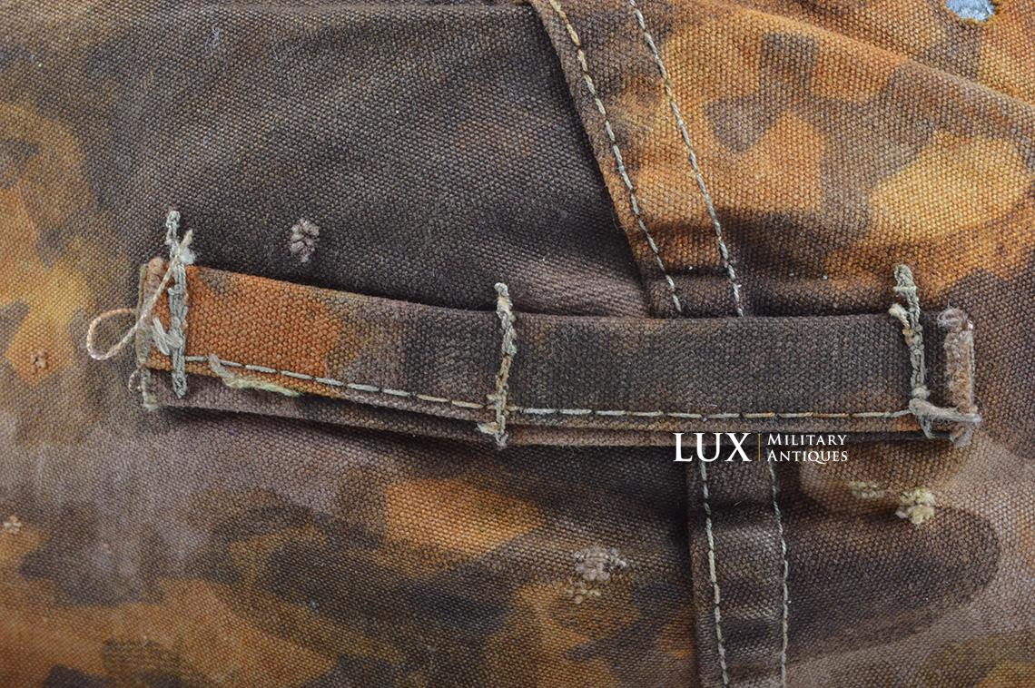 Rare Waffen-SS Combat Helmet Cover in « Blurred Edge » - photo 59