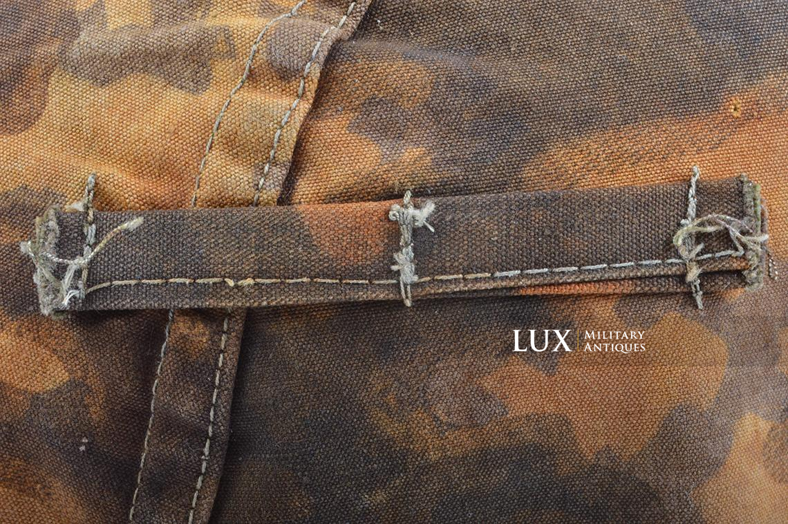 Rare Waffen-SS Combat Helmet Cover in « Blurred Edge » - photo 60