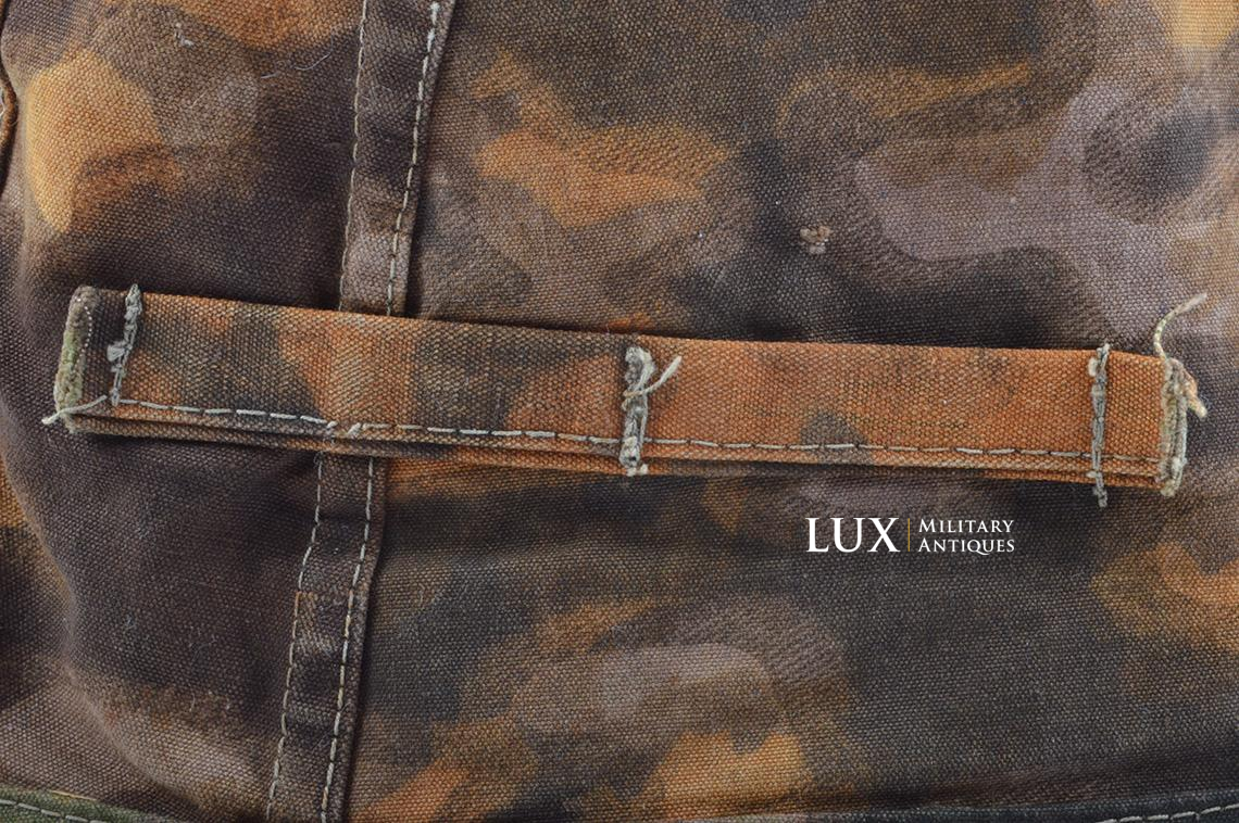 Rare Waffen-SS Combat Helmet Cover in « Blurred Edge » - photo 61