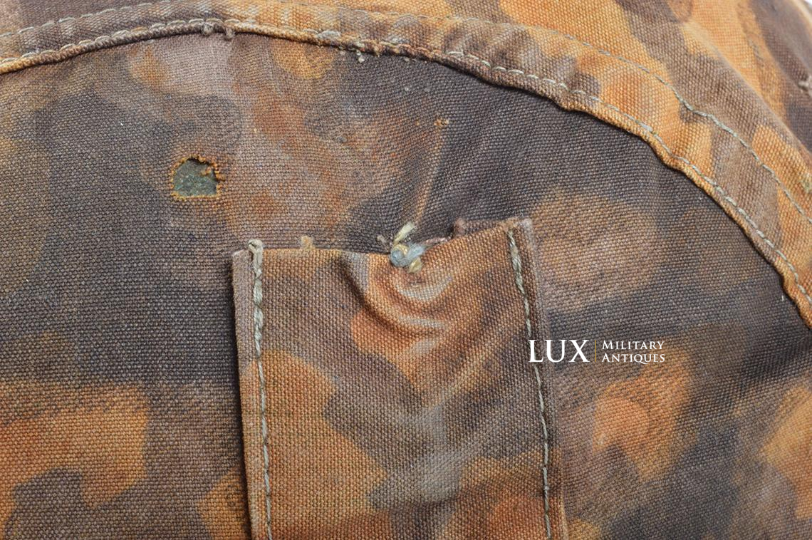 Rare Waffen-SS Combat Helmet Cover in « Blurred Edge » - photo 57