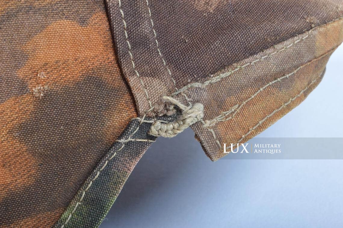 Rare Waffen-SS Combat Helmet Cover in « Blurred Edge » - photo 63
