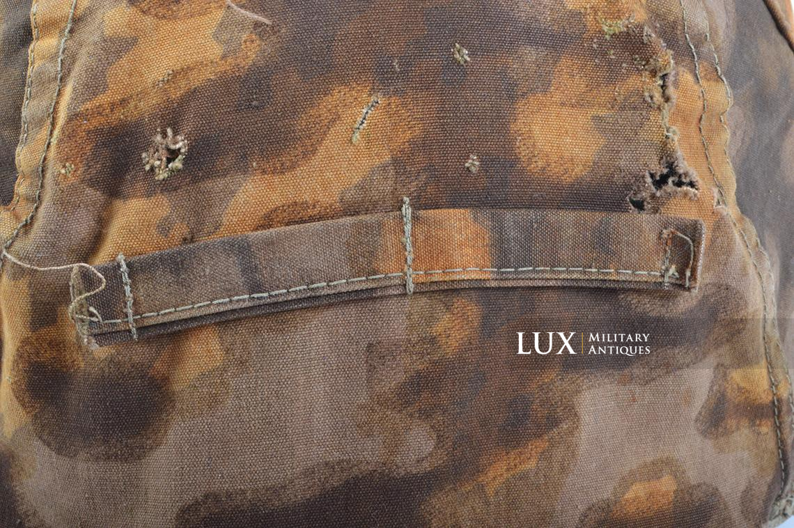 Rare Waffen-SS Combat Helmet Cover in « Blurred Edge » - photo 65