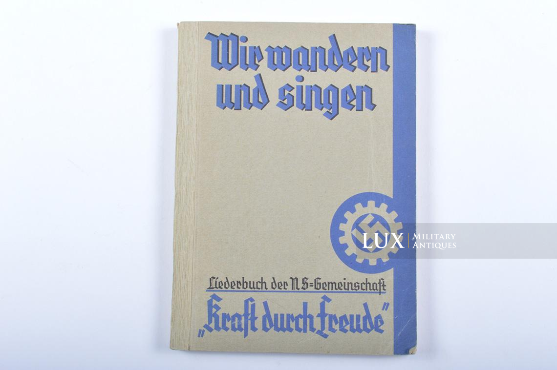 German Soldier's songs booklet « Wir wandern und Singen » - photo 4