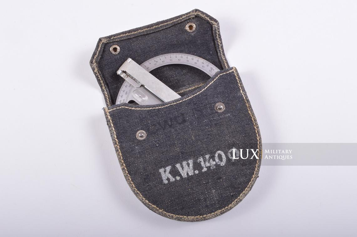 Instrument de mesure de distance sur carte pour l’artillerie, « Kartenwinkelmesser » - photo 13