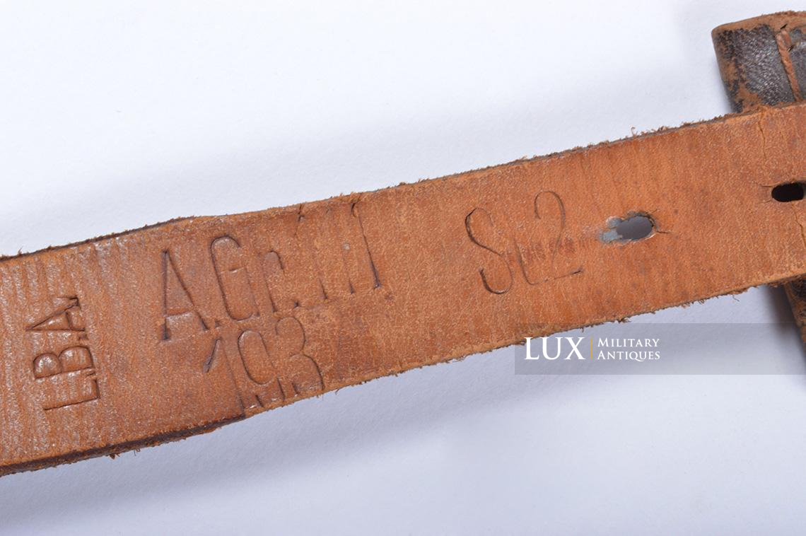 Early Luftwaffe Y-straps, « I Abt.Flak-Rgt.5 » - photo 15