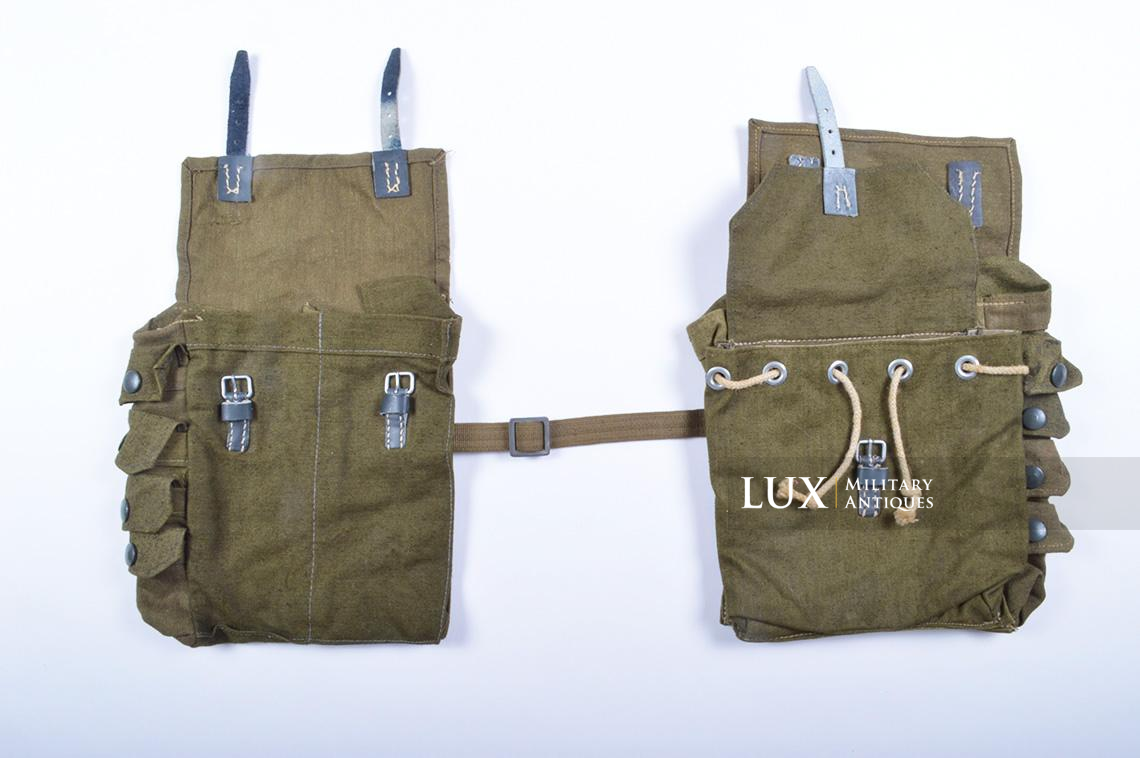 German late war pioneer combat assault pouch set - photo 4