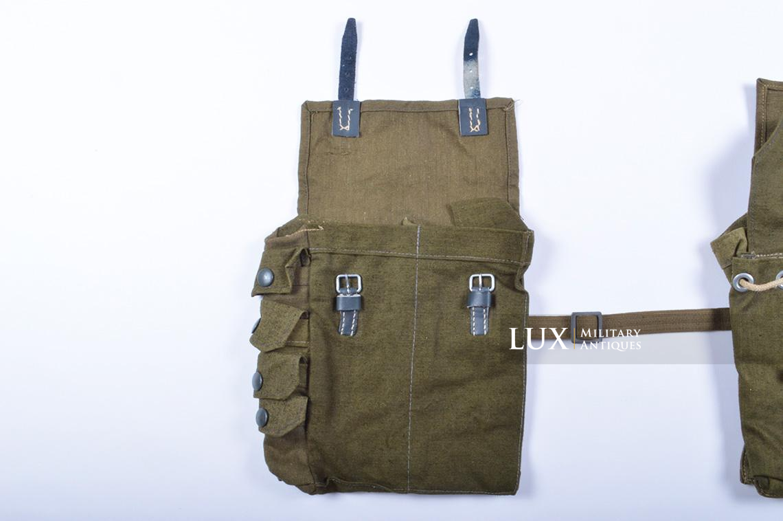 German late war pioneer combat assault pouch set - photo 7