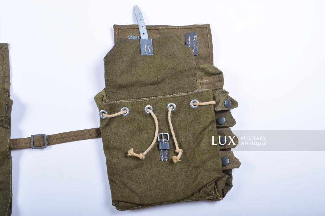 German late war pioneer combat assault pouch set - photo 8