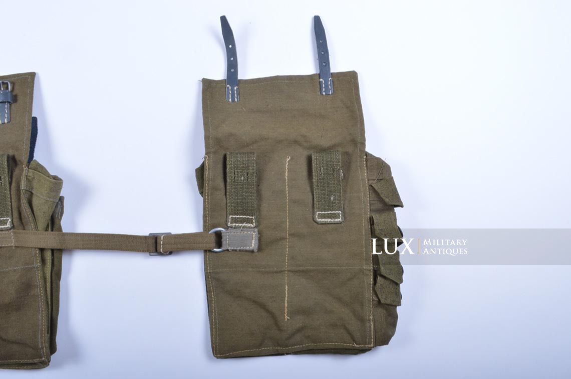 German late war pioneer combat assault pouch set - photo 16