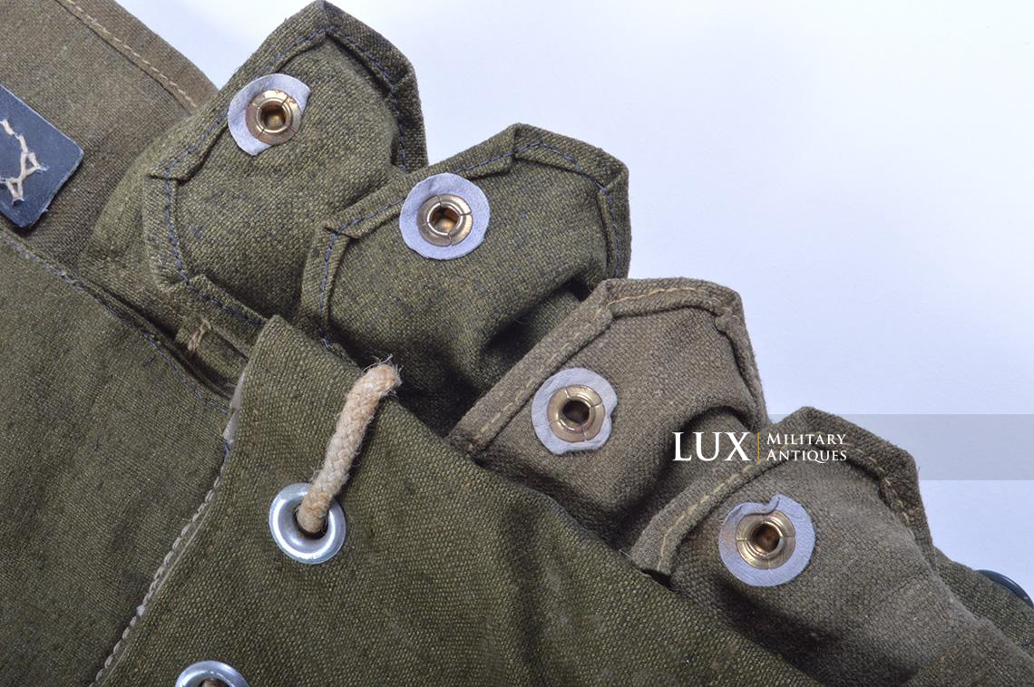 German late war pioneer combat assault pouch set - photo 22