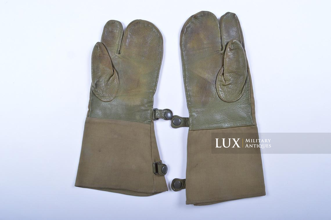 Motorcyclist's dispatch rider's gauntlets, dated 1941 - photo 10