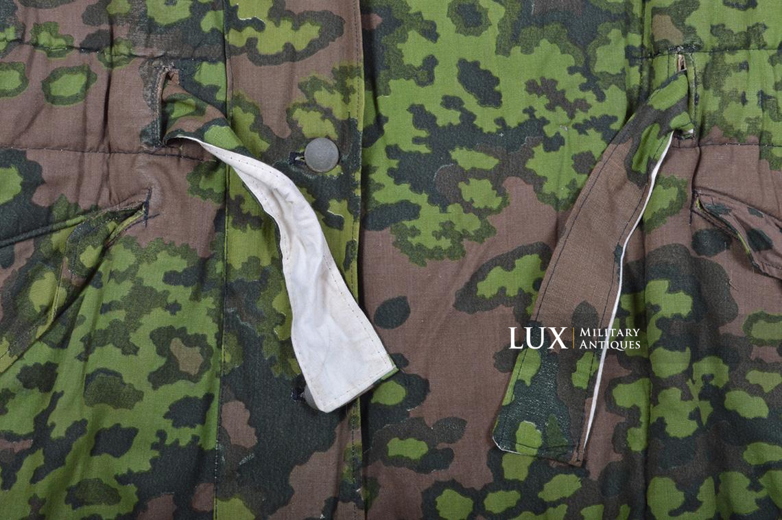 German oak leaf spring pattern reversible Waffen-SS parka and trousers, 1st model - photo 9
