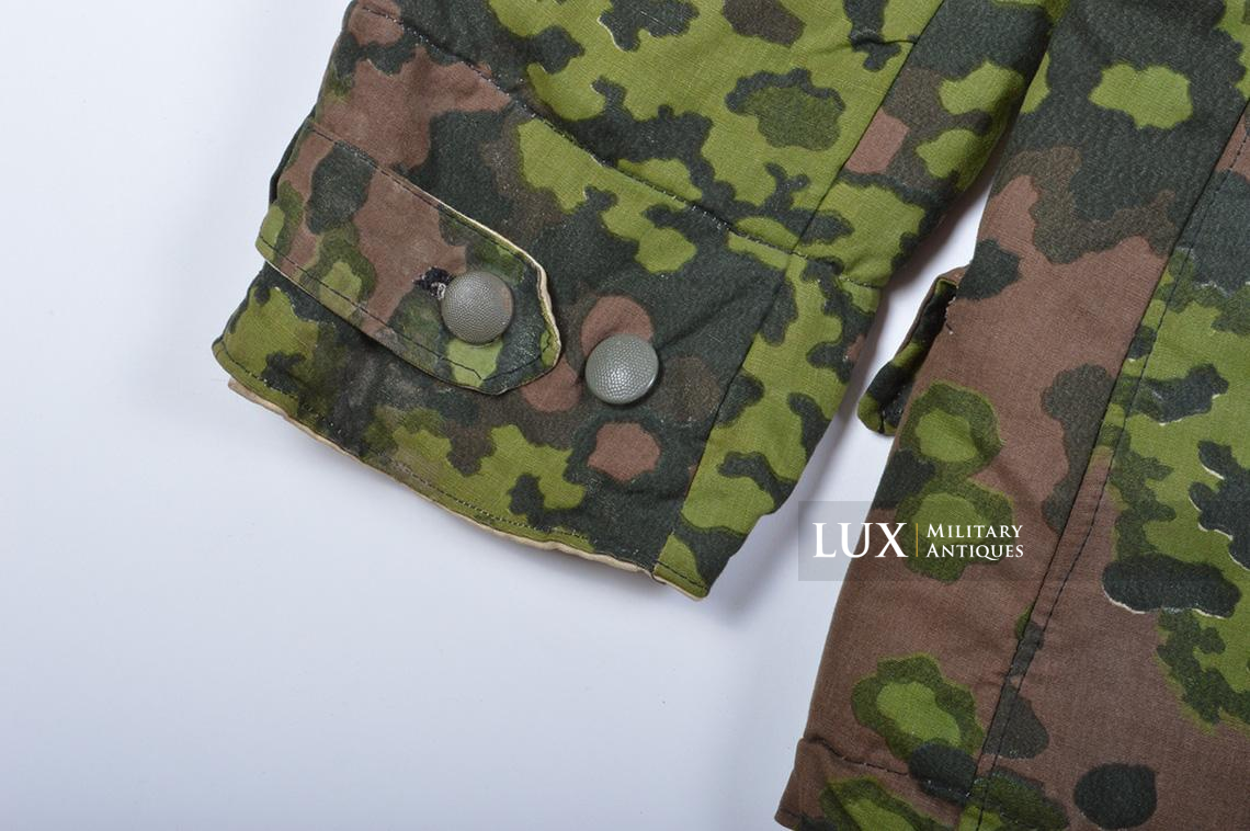German oak leaf spring pattern reversible Waffen-SS parka and trousers, 1st model - photo 16