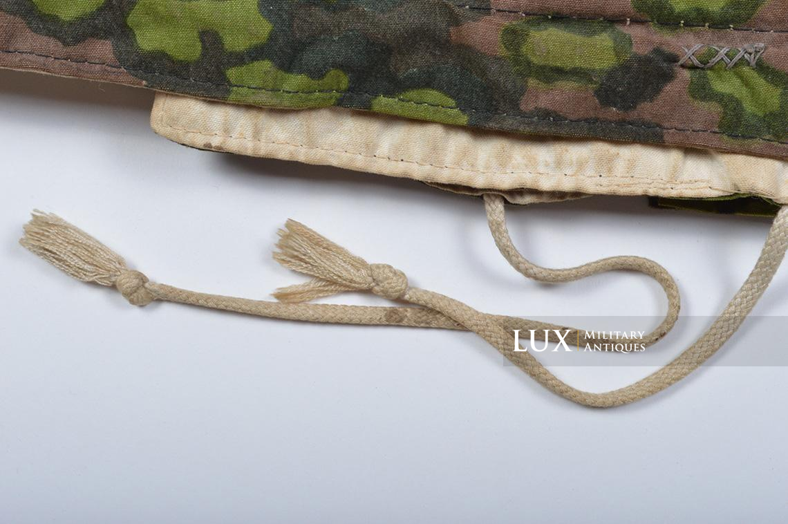 German oak leaf spring pattern reversible Waffen-SS parka and trousers, 1st model - photo 20