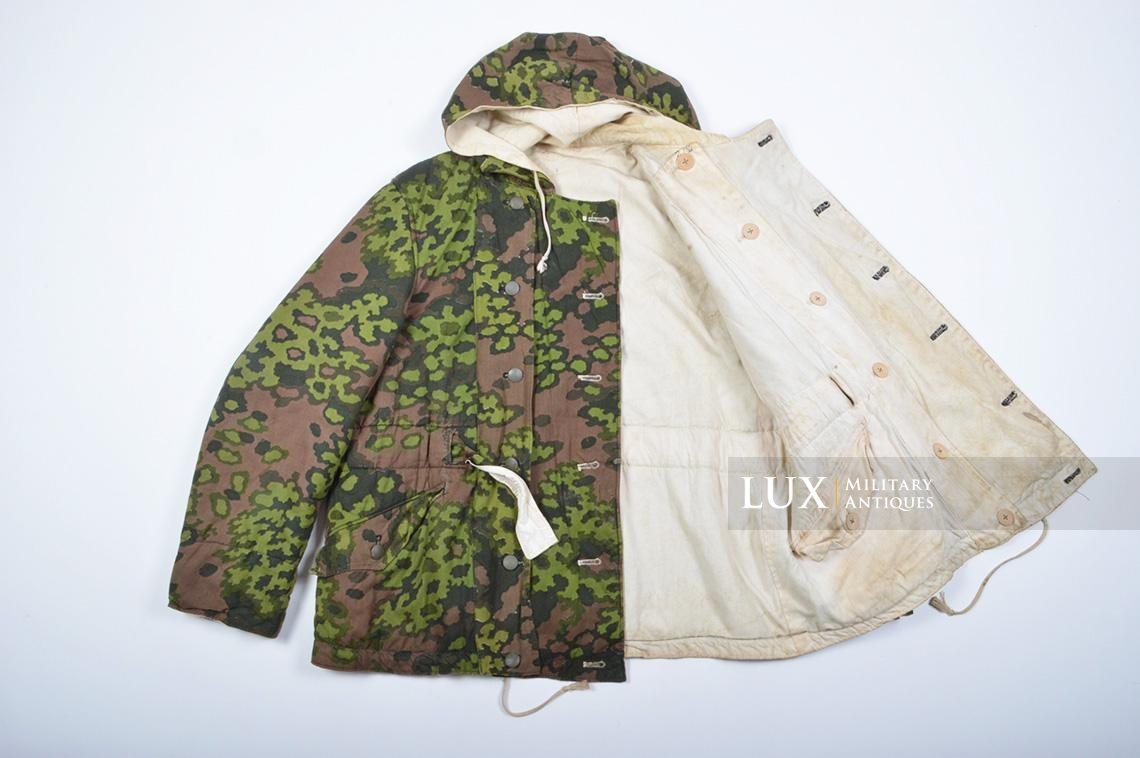 German oak leaf spring pattern reversible Waffen-SS parka and trousers, 1st model - photo 22