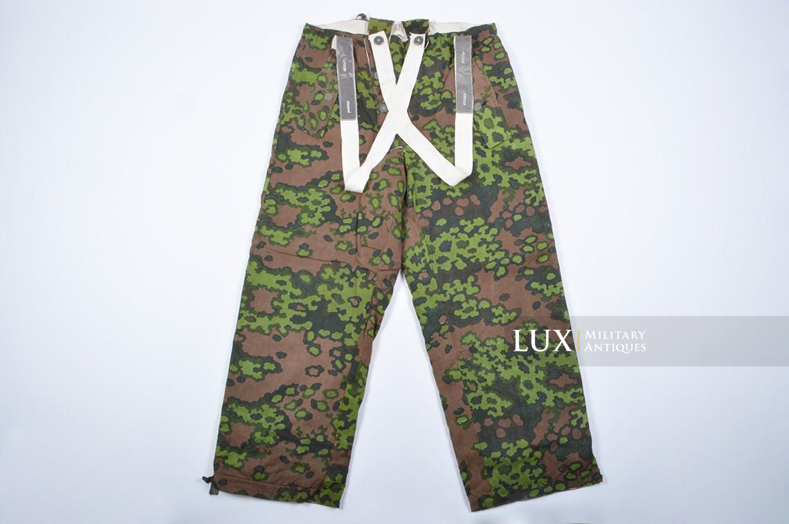 German oak leaf spring pattern reversible Waffen-SS parka and trousers, 1st model - photo 30
