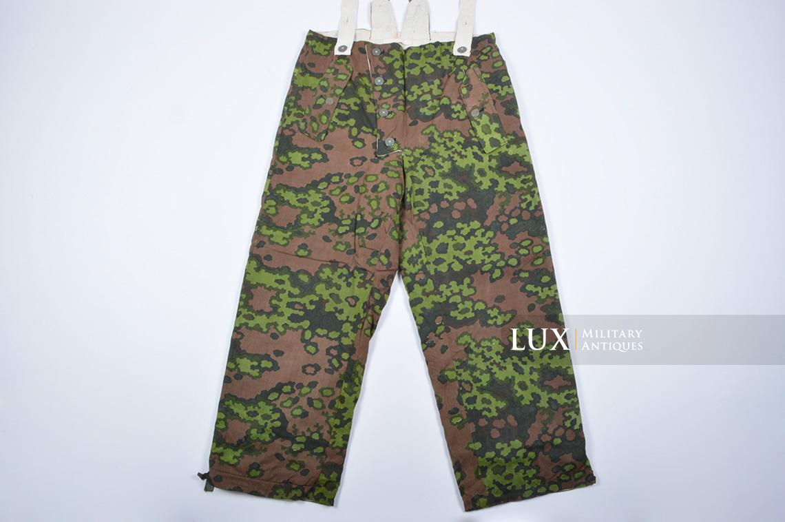 German oak leaf spring pattern reversible Waffen-SS parka and trousers, 1st model - photo 29