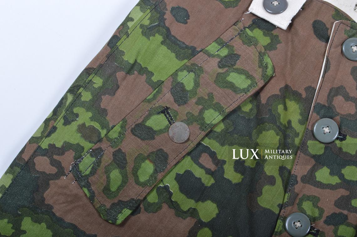 German oak leaf spring pattern reversible Waffen-SS parka and trousers, 1st model - photo 34