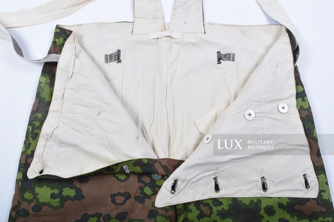 German oak leaf spring pattern reversible Waffen-SS parka and trousers, 1st model - photo 43