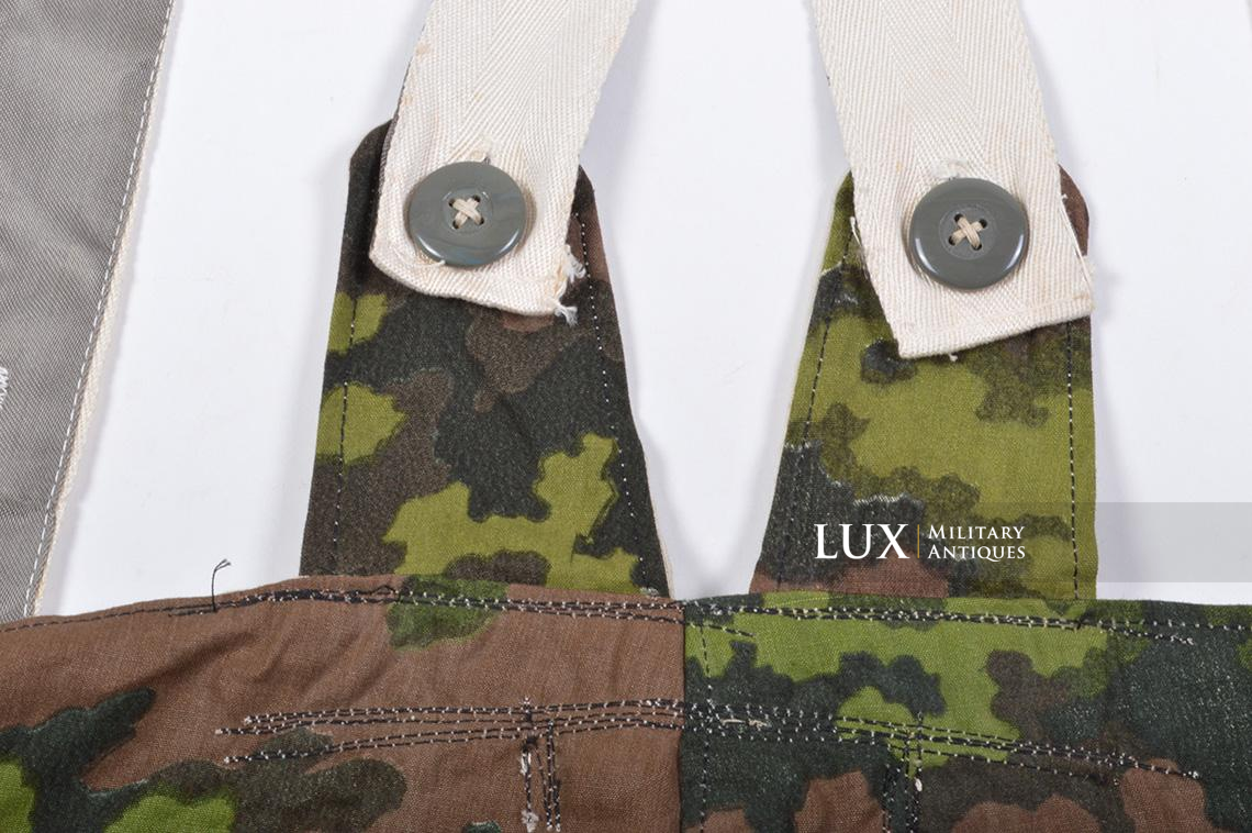 German oak leaf spring pattern reversible Waffen-SS parka and trousers, 1st model - photo 50