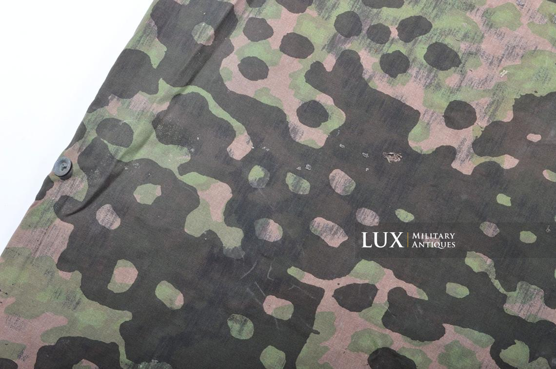 Rare toile de tente Waffen-SS fin de guerre, camouflage platane - photo 16