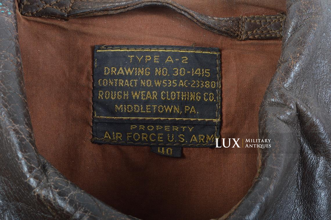 USAAF Type A-2 Painted Flight Jacket « Pilot Anthony Moretti », ETO / D-DAY/ 70 MISSIONS - photo 23