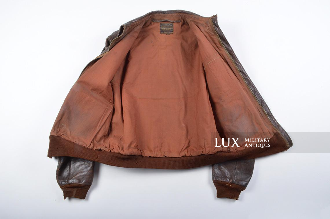 USAAF Type A-2 Painted Flight Jacket « Pilot Anthony Moretti », ETO / D-DAY/ 70 MISSIONS - photo 44