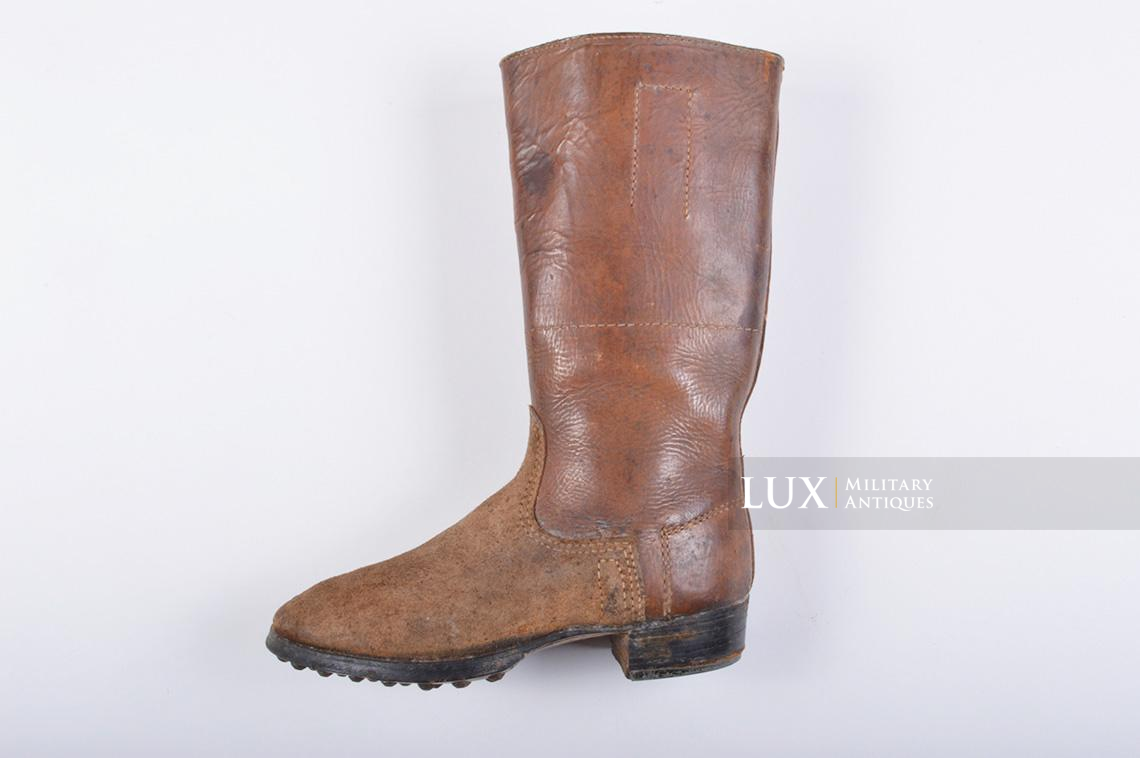 Rare paire de bottes réglementaire Waffen-SS « VA 104/41 SS » - photo 8