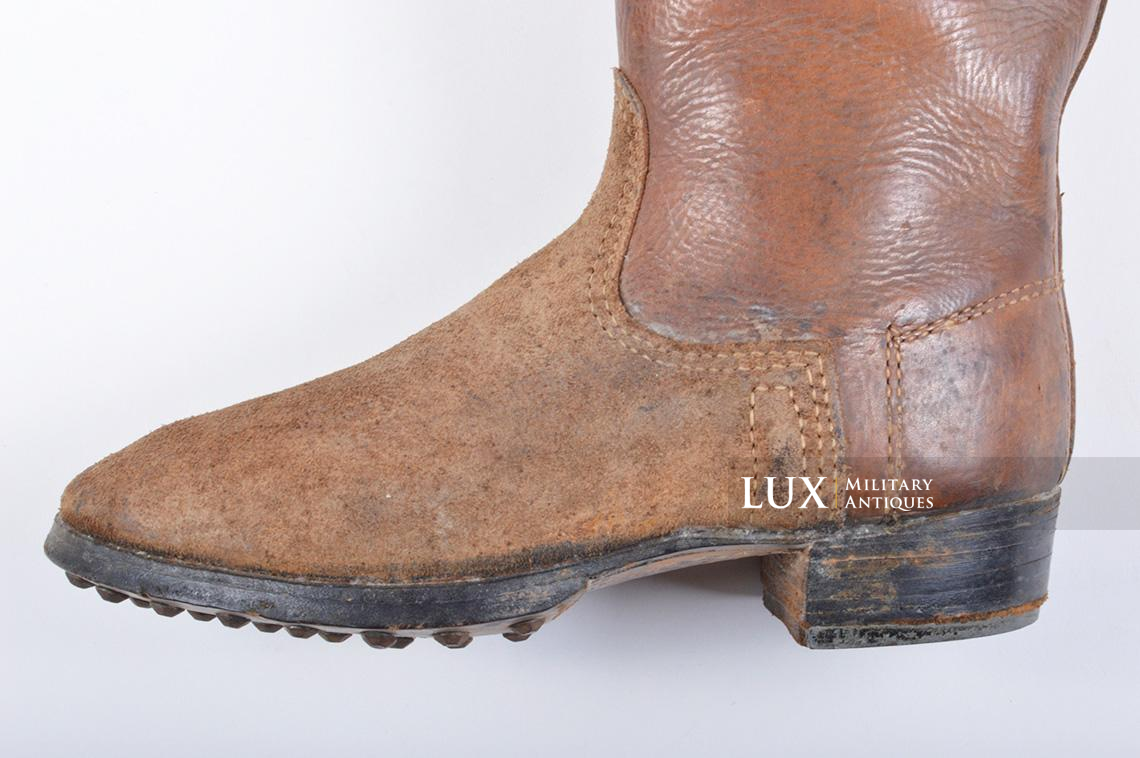 Rare paire de bottes réglementaire Waffen-SS « VA 104/41 SS » - photo 9