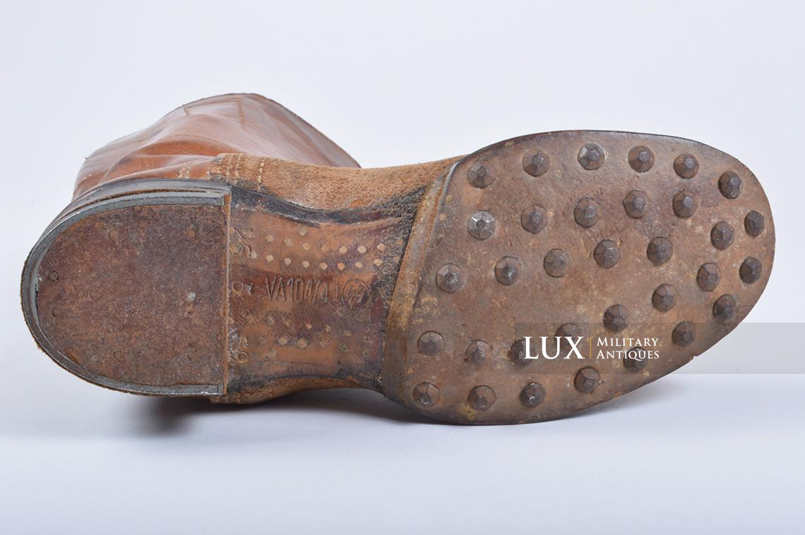 Rare paire de bottes réglementaire Waffen-SS « VA 104/41 SS » - photo 12