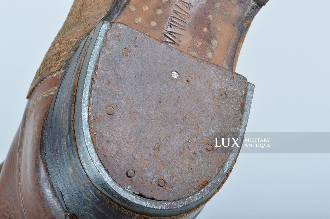 Rare paire de bottes réglementaire Waffen-SS « VA 104/41 SS » - photo 16