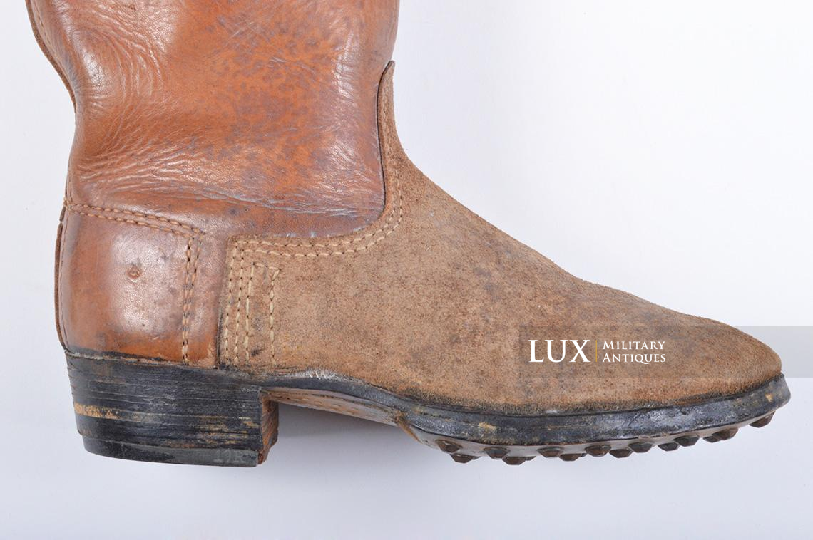 Rare paire de bottes réglementaire Waffen-SS « VA 104/41 SS » - photo 19