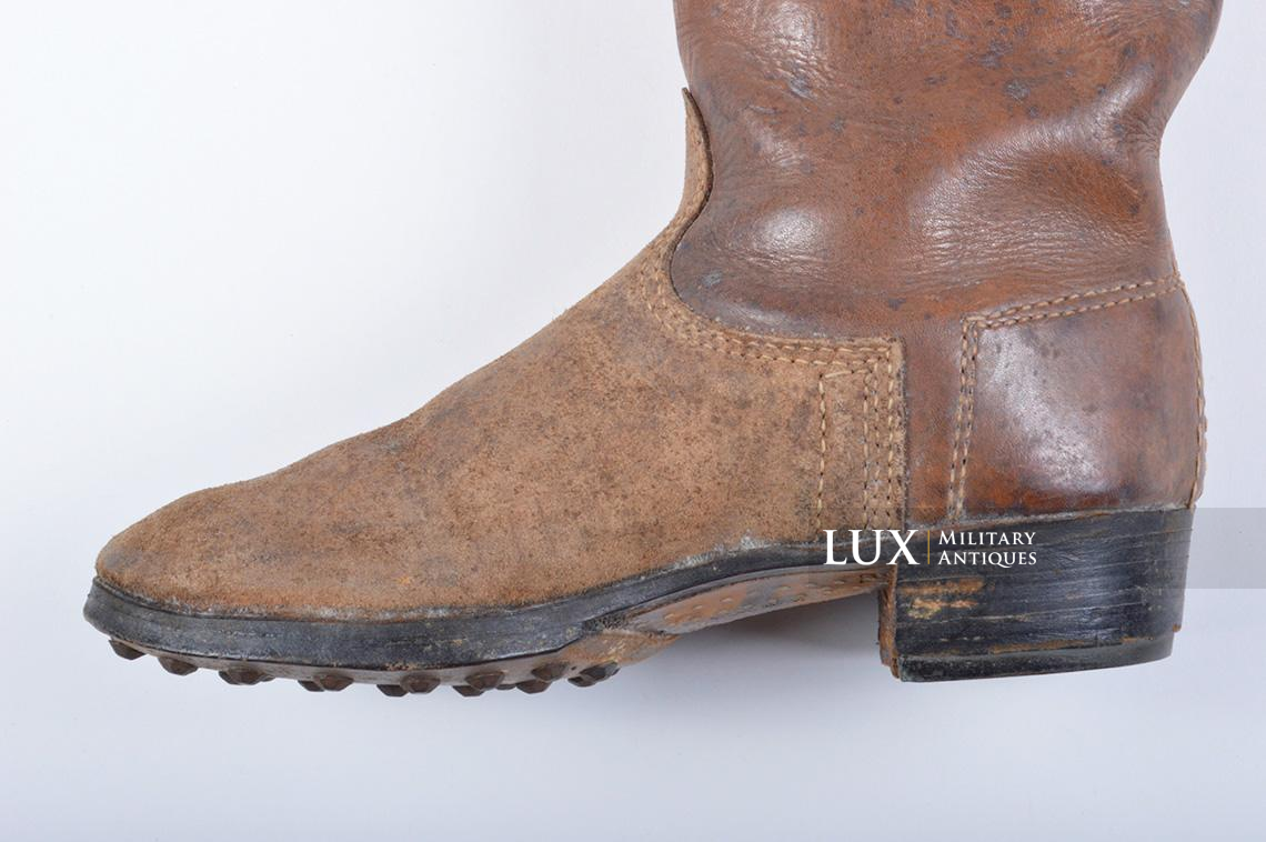 Rare paire de bottes réglementaire Waffen-SS « VA 104/41 SS » - photo 21