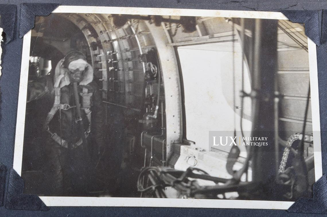 USAAF type A-2 Painted Flight Jacket « LT. RICHARD D. LODGE » Grouping , 859th Bomb Squadron , 8th Air Force , ETO - photo 78