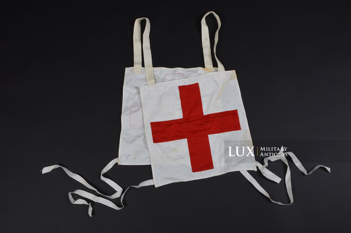 Rare German Wehrmacht issue Medic chest apron, « dnj43 » - photo 14