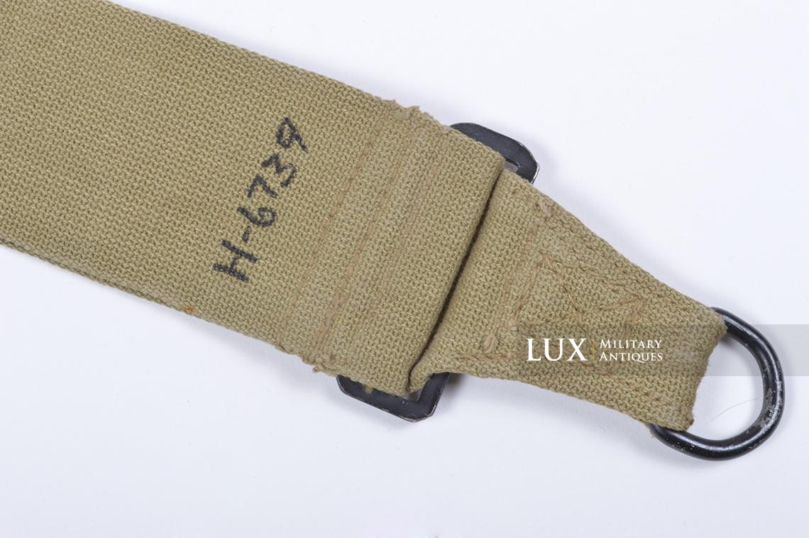 US carrying strap for M-1936 field bag, dated 1942 - photo 9