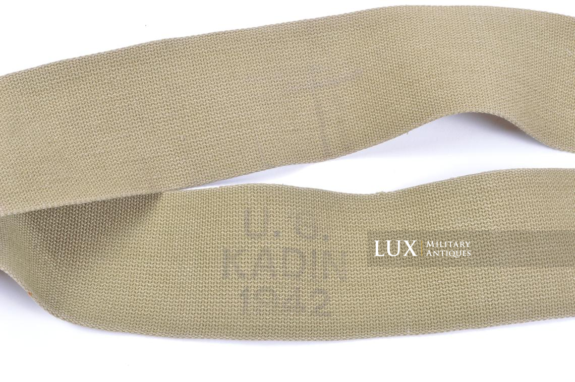US carrying strap for M-1936 field bag, dated 1942 - photo 10