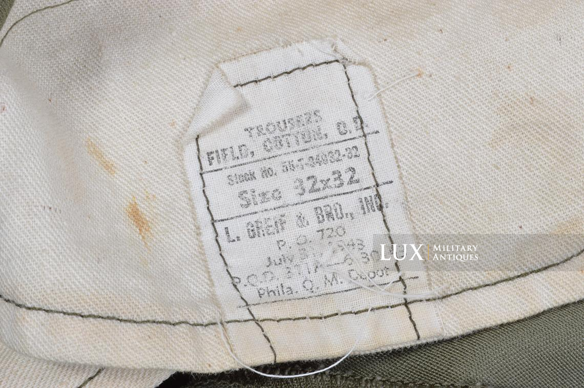 Rare US M1943 paratrooper trousers - photo 21